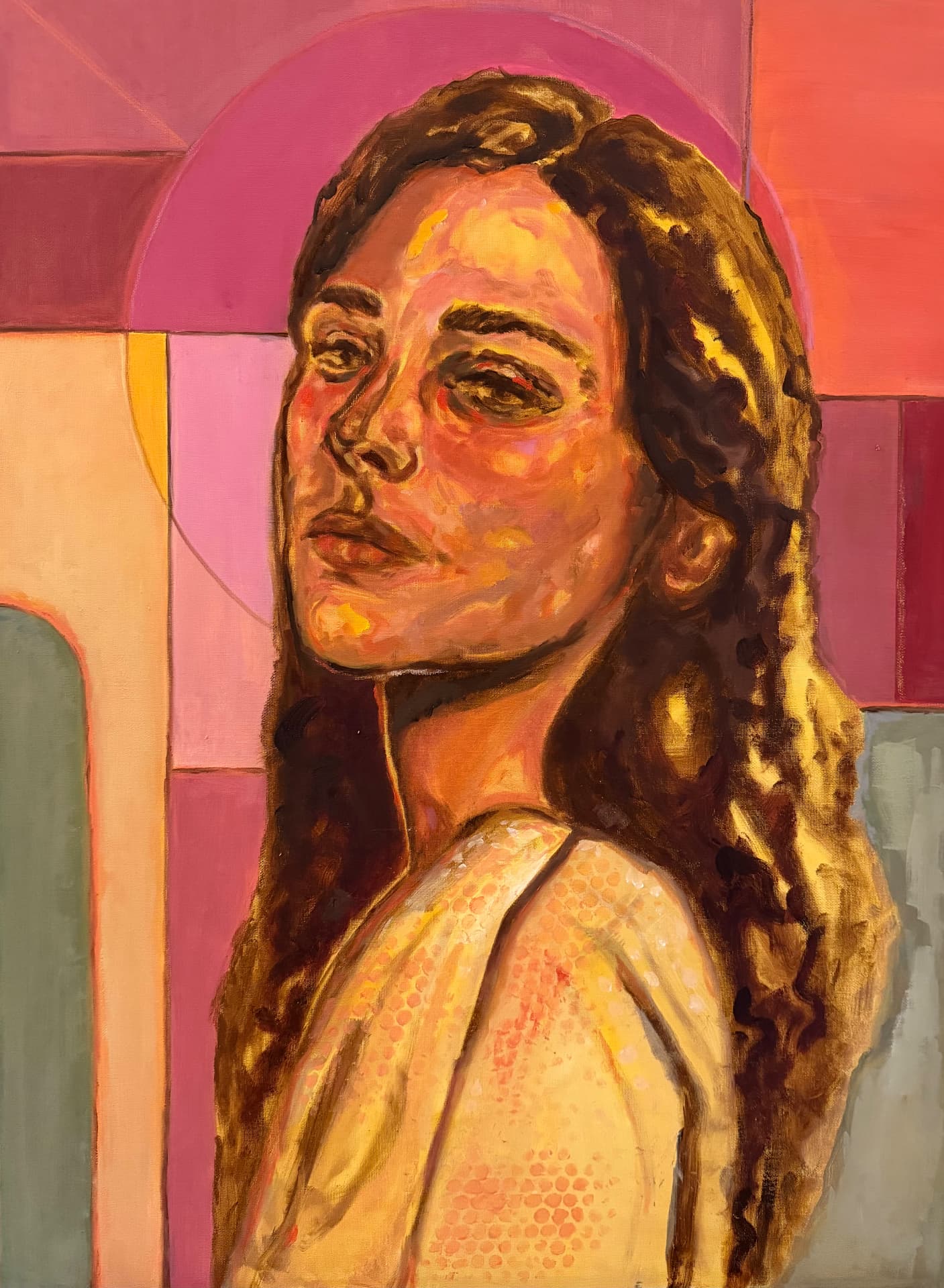 Shapeshifter — Oil on canvas by Lama