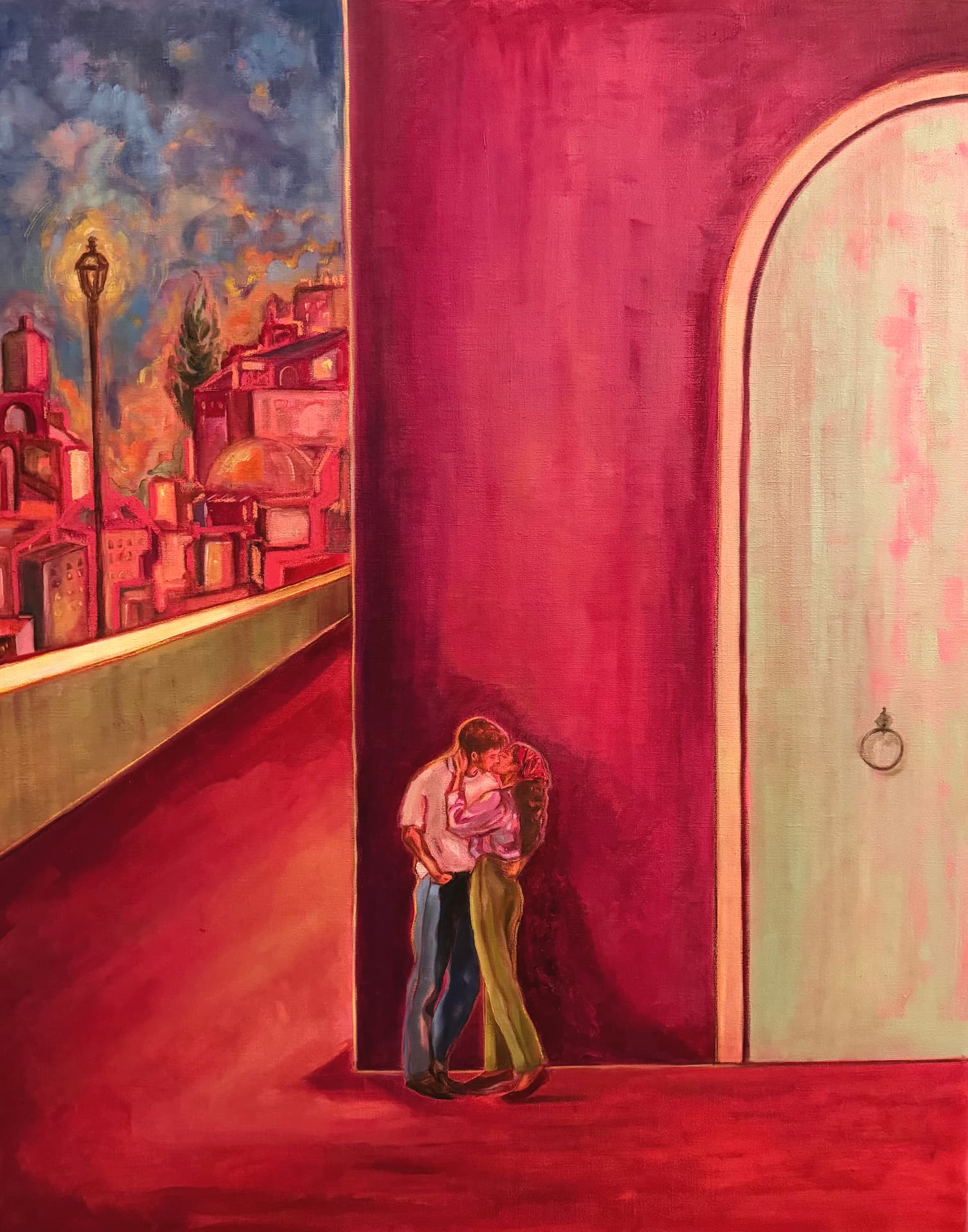 Acquaintances — Oil on canvas by Lama