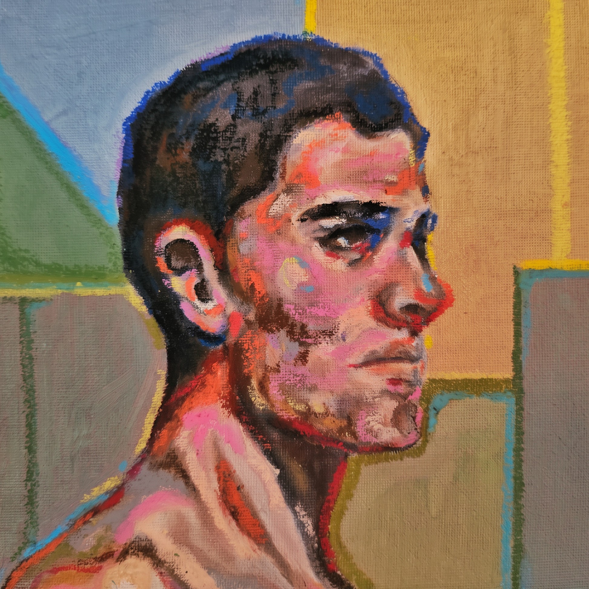 Born to Run — Oil on canvas by Lama